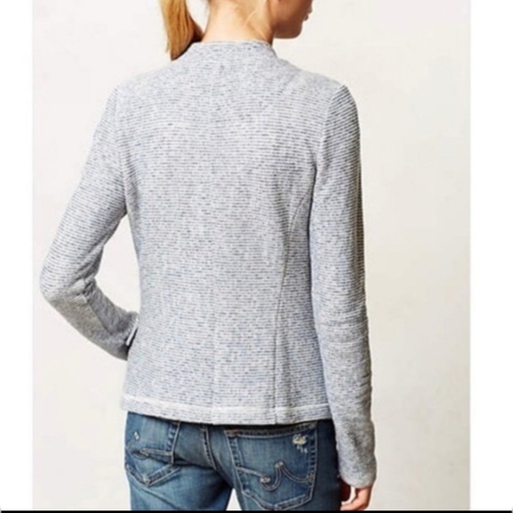 Anthro Saturday Sunday Striped Terry Blazer - Picture 3 of 11